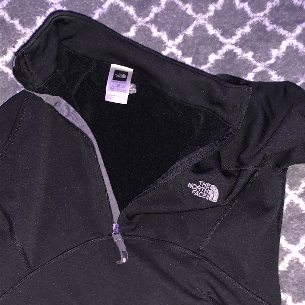 The North Face Black Half-Zip Pullover